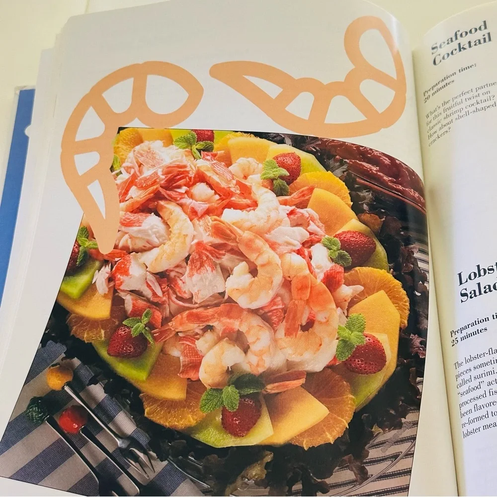Tupperware Savory Salads Cookbook Hardcover Recipe Book
